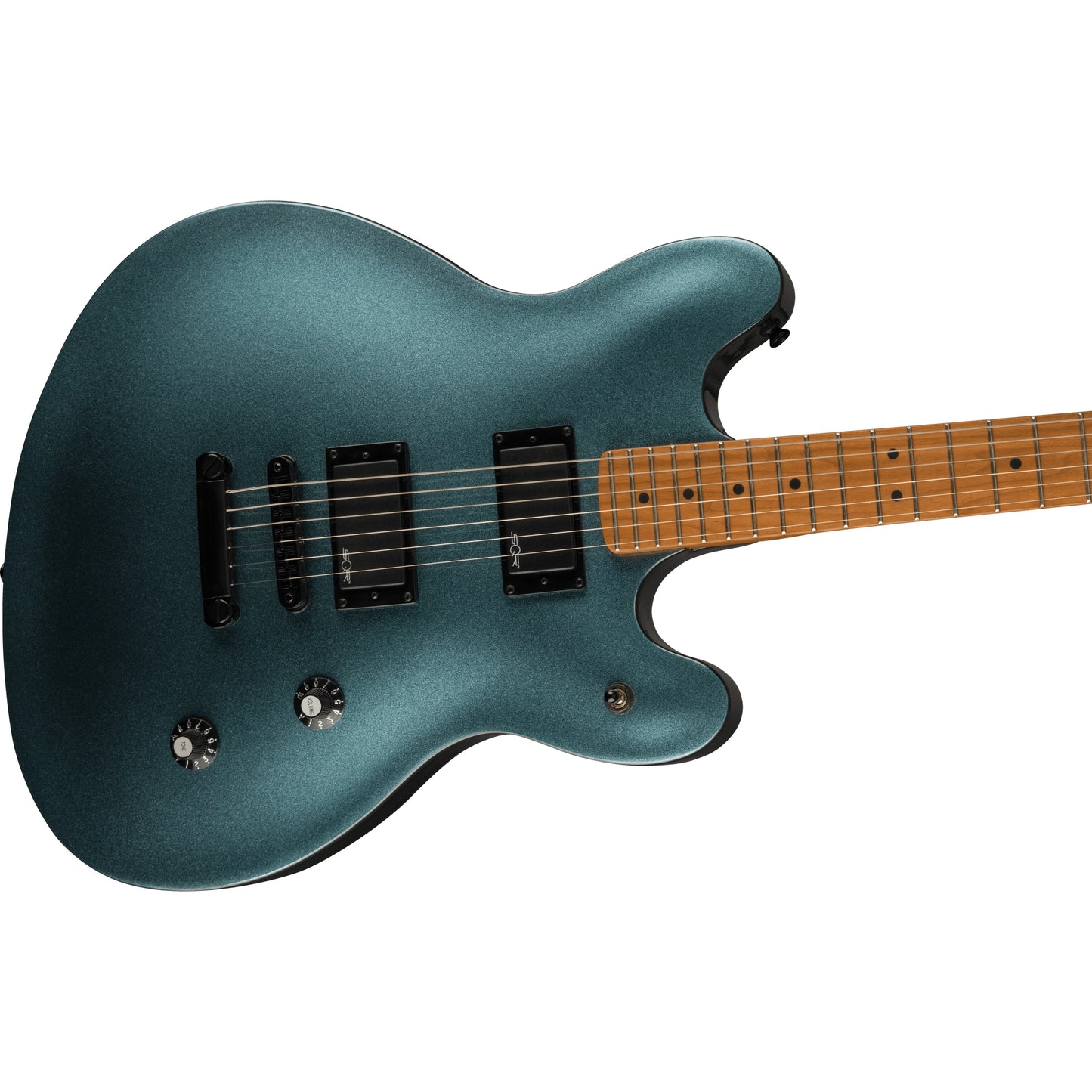 Squier Contemporary Active Starcaster, Gunmetal Metallic