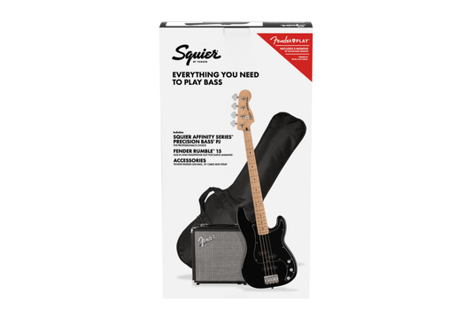 Squier Affinity Series™ Precision Bass® PJ Pack Black