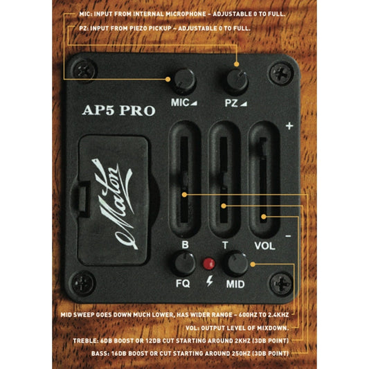 Maton AP5 PRO Preamp/Pickup