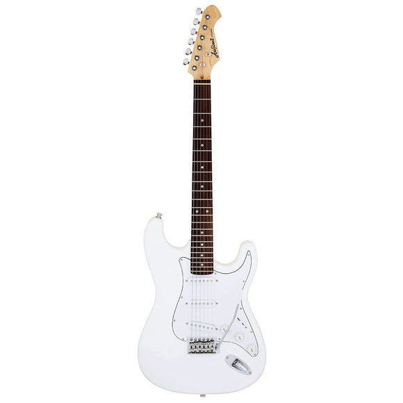 Aria STG-003 Series Electric Guitar in White Pickups: 3 x Single Coil