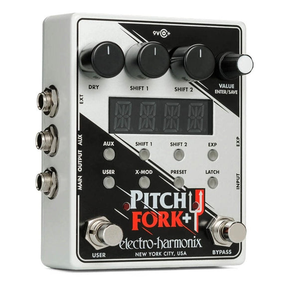 Electro Harmonix EHX Pitch Fork®+ Polyphonic Pitch Shifter/Harmony Pedal