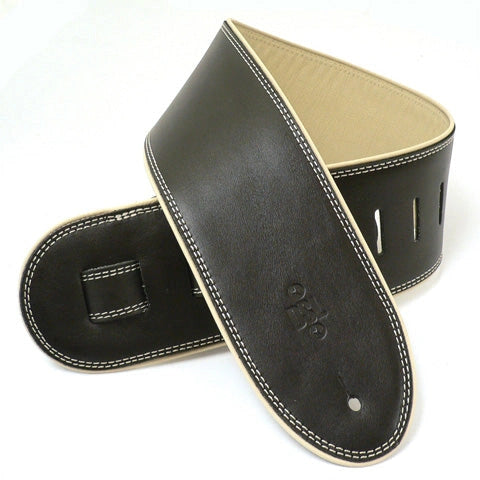 DSL 3.5" Rolled Edge Black/Beige Straps