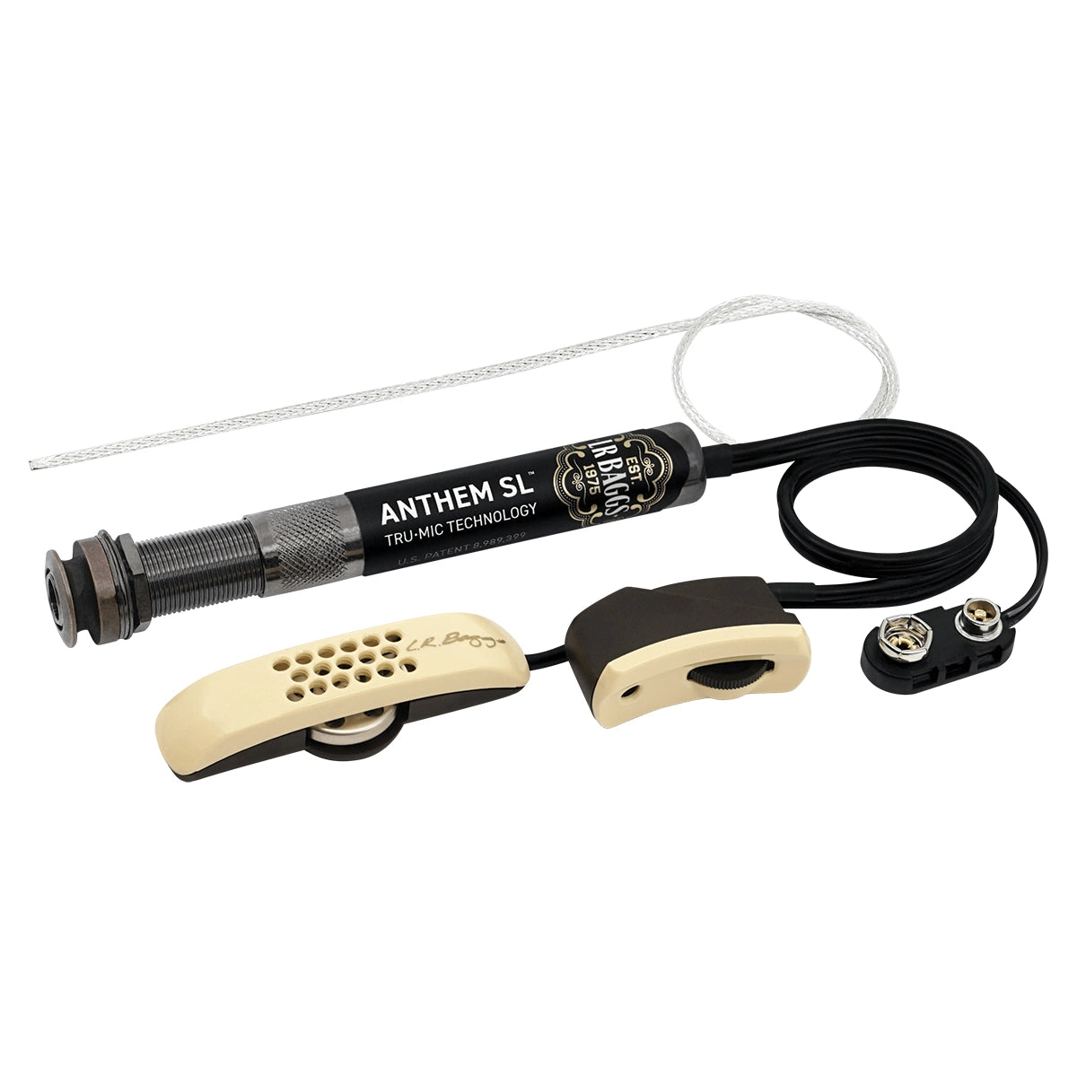 LR BAGGS ANTHSL ANTHEM SL ACOUSTIC GUITAR PICKUP SYSTEM WITH ELEMENT & MICROPHONE