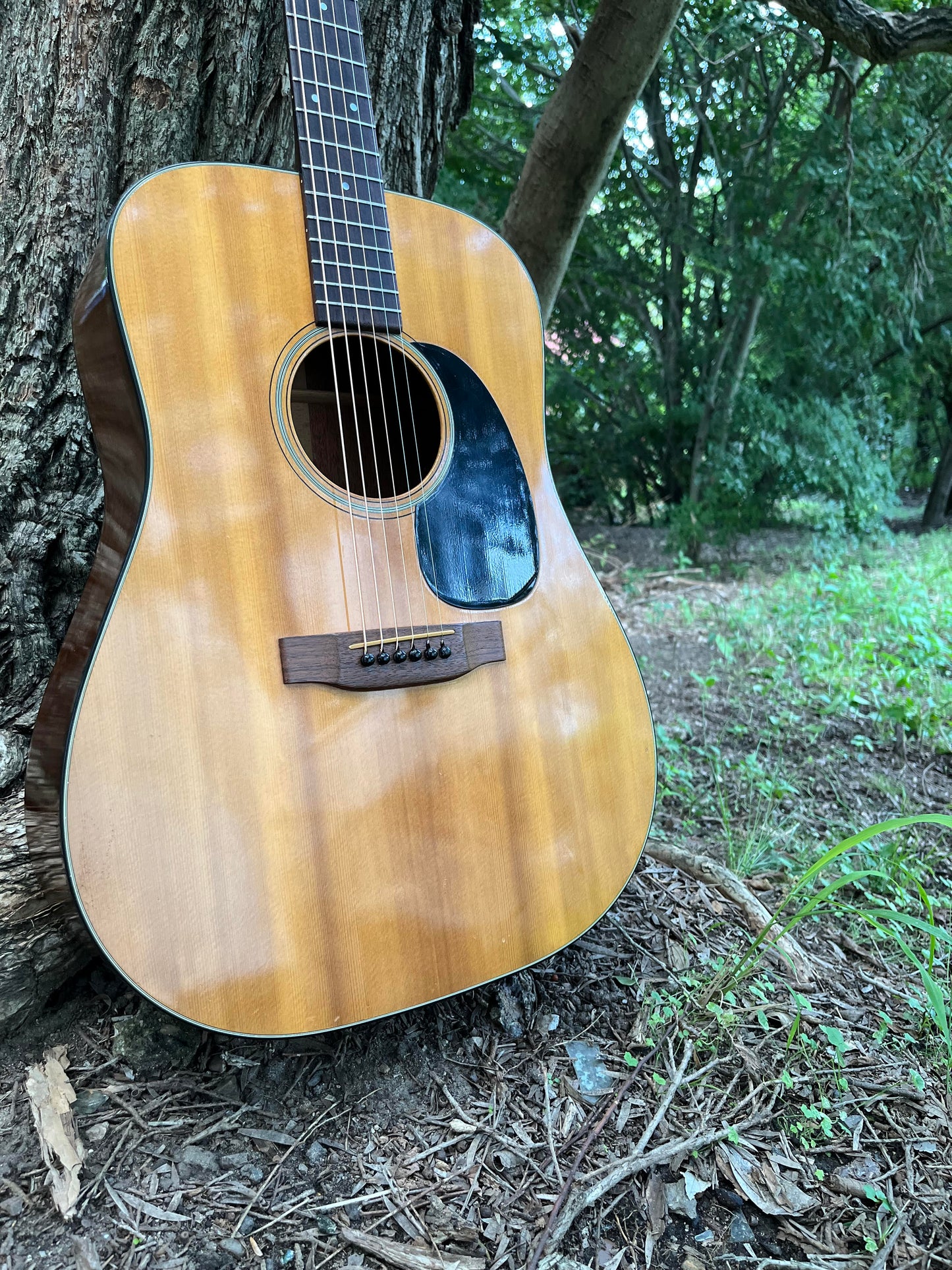 Martin 1980 D18 with Martin Gold Plus pickup in Hard case.