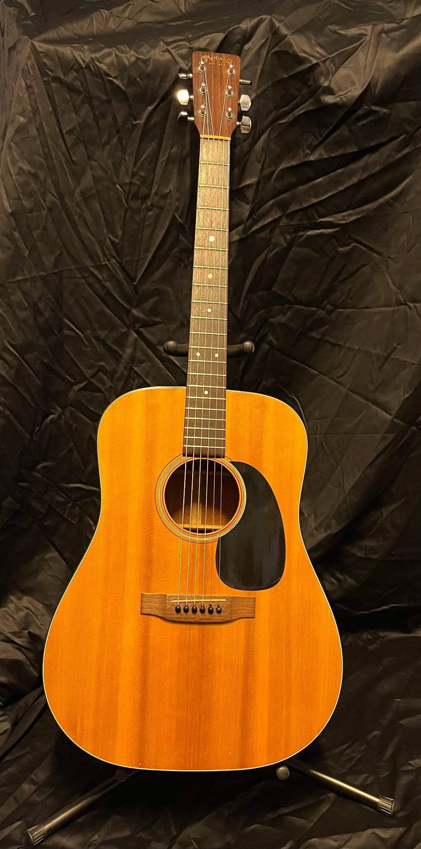 Martin 1980 D18 with Martin Gold Plus pickup in Hard case.