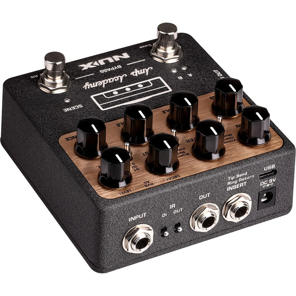 NU-X Verdugo Series Amp Academy Amplifier Modeling Pedal World Class Stomp Box Amp Modeler