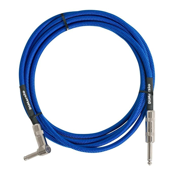 DiMarzio Braided Guitar Cable, Straight/Angle