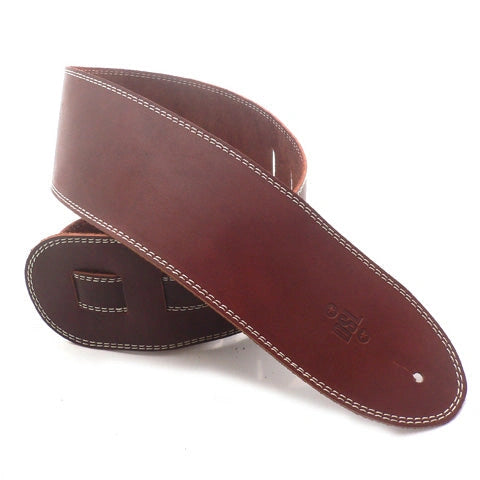 DSL 3.5" Single Ply Maroon/Beige Stitch SGE35-16-3 Strap