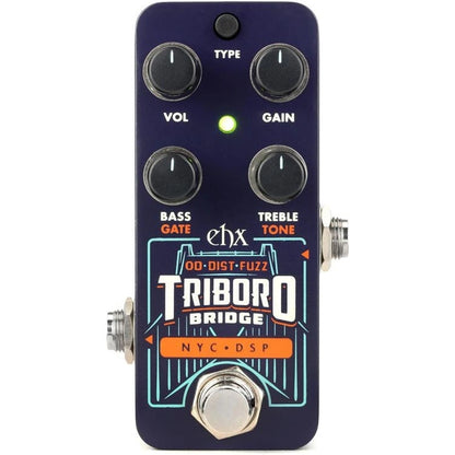 Electro Harmonix EHX Pico Triboro Bridge Overdrice, Distortion & Fuzz