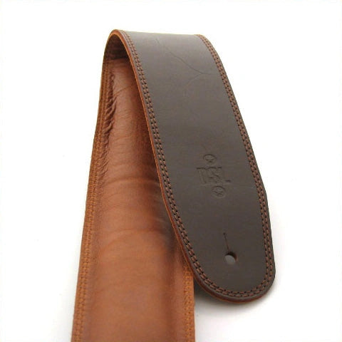 DSL 2.5" Padded Garment Saddle Brown/Brown GEG25-17-2