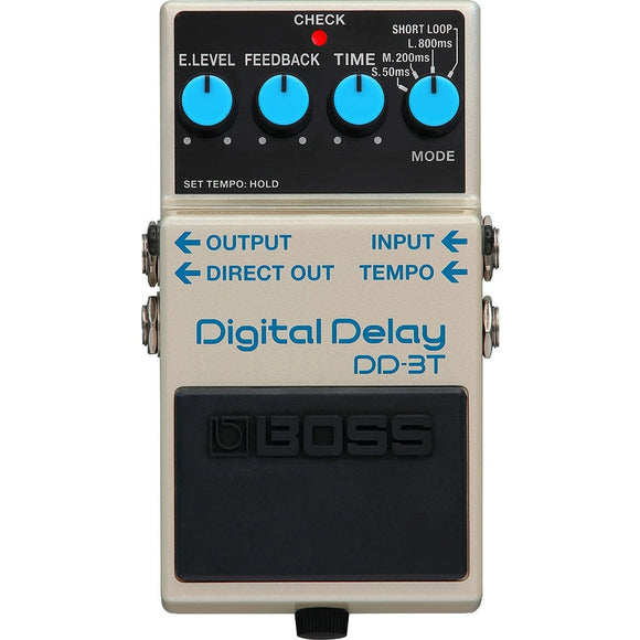 Boss DD-3T Digital Delay Pedal w/ Tap Tempo