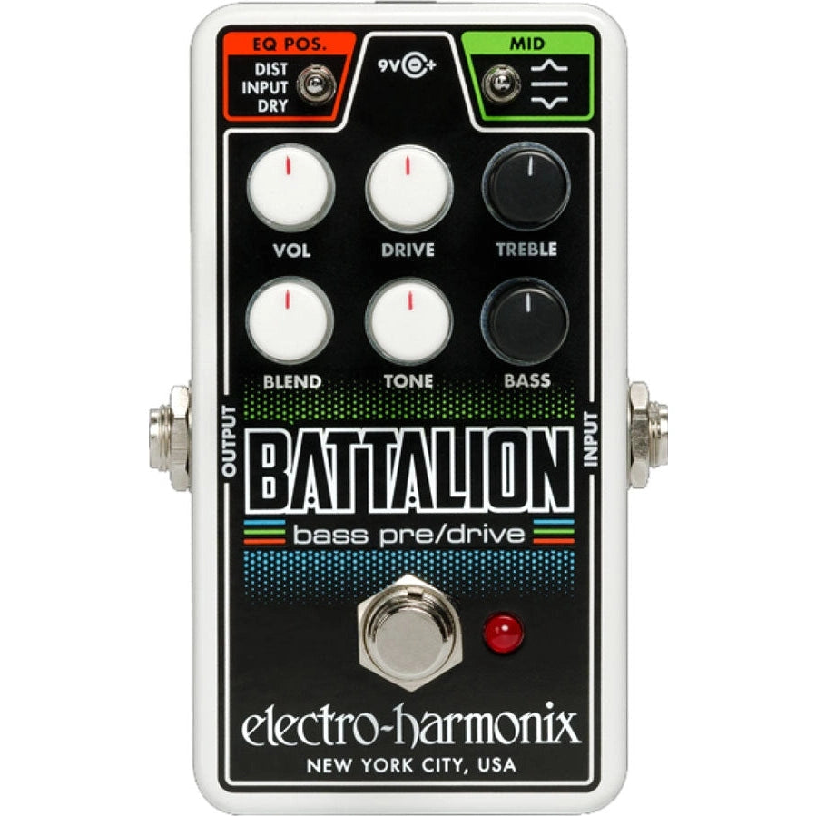 Electro Harmonix EHX Nano Battalion Bass Preamp/Drive